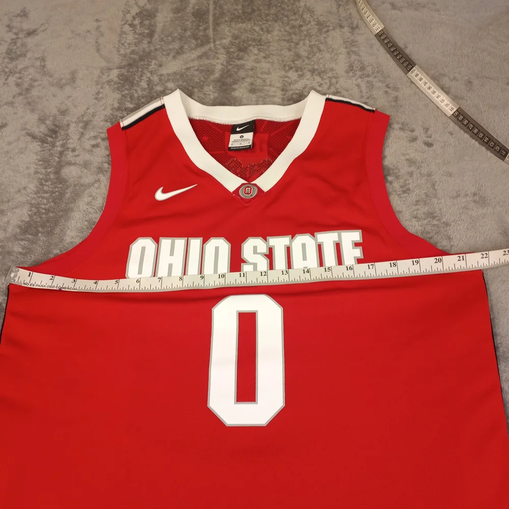 Nike Men's Ohio State Scarlet Basketball Jersey Size Medium